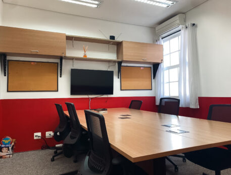 Sala de reunião Mulher Maravilha