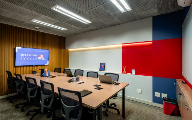 Sala de reunião Superman